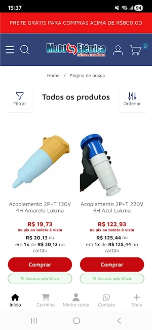 CRM Multielétrica Oficial Screenshot 3