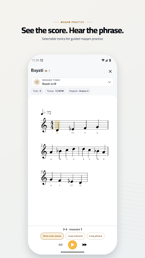 OudTuner: Arabic Oud Tuner Screenshot 3