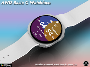 AWD Basic C Watchface Screenshot 0