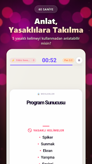 Tabu Rush: Türkçe Tabu Oyunu Screenshot 3