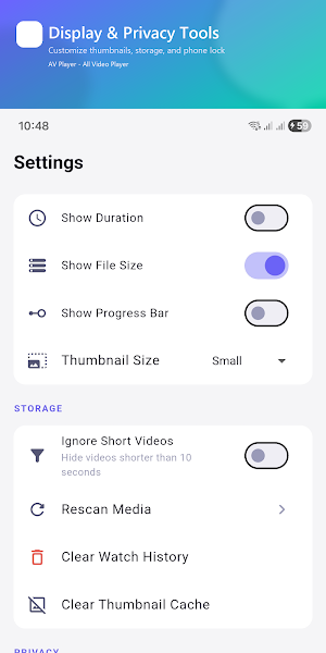 AV Player - Video Player Screenshot 3