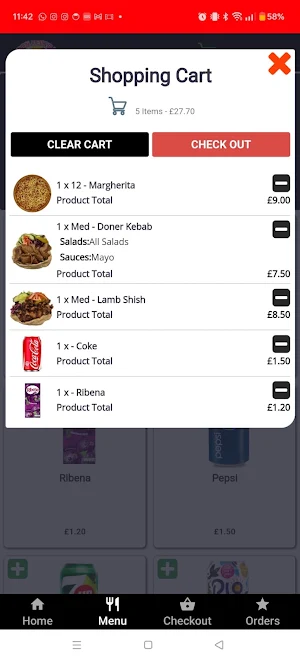 Clevedon Kebab House Screenshot 0