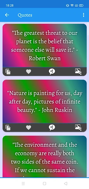 Environment Day: Quote &Editor Screenshot 3