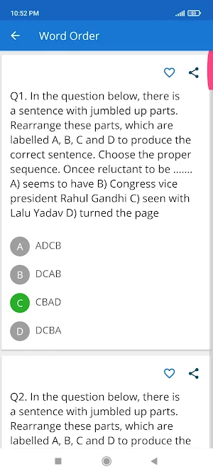 Quiz English Grammar Test Screenshot 2