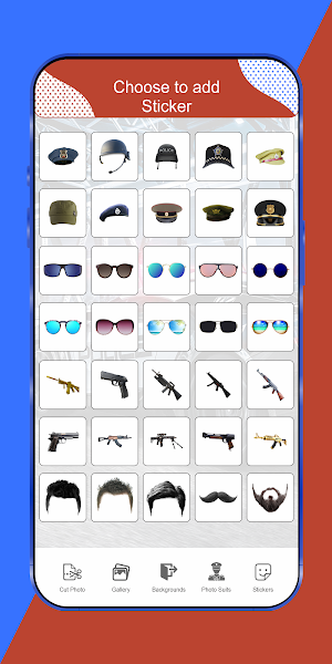 Police Suit Photo Editor AI BG Screenshot 3