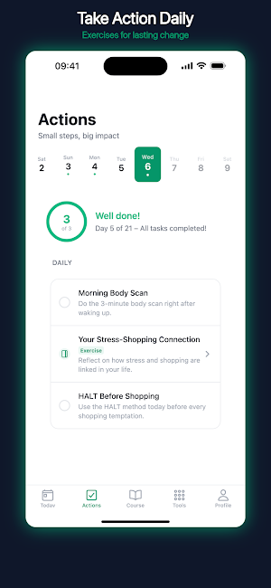 Shopping Addiction Recovery Screenshot 1