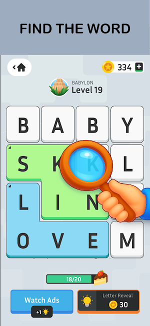 Evolingo: Word Search Puzzle Screenshot 1