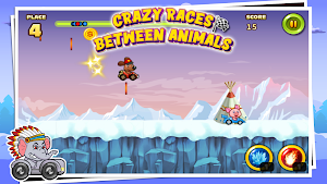 Crazy Races Between Animals Screenshot 1