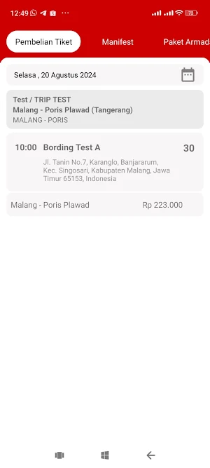 MTrans Agen Screenshot 1