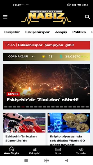 Eskişehir Nabız Screenshot 1