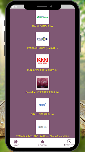 Korean Radio FM Screenshot 1