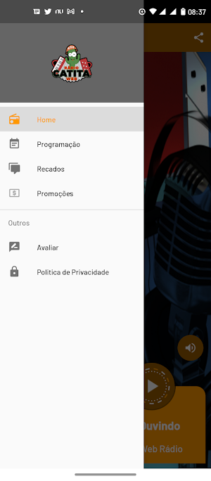 Rádio Catita Web Screenshot 1
