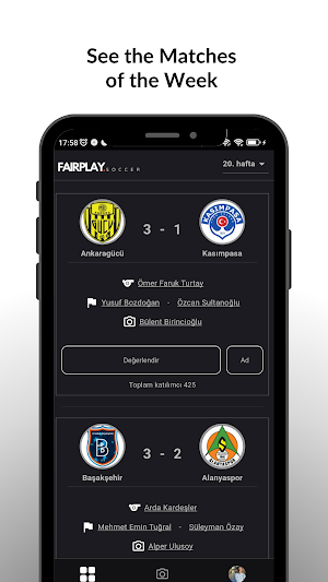 FairPlay - Rate Matches & Refs Screenshot 1