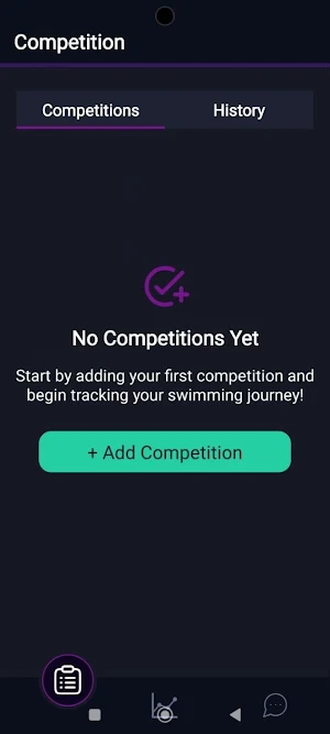 Swimming Tracker Screenshot 1