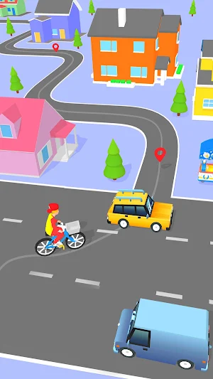 Pizza Delivery Game: Fun Race Screenshot 2