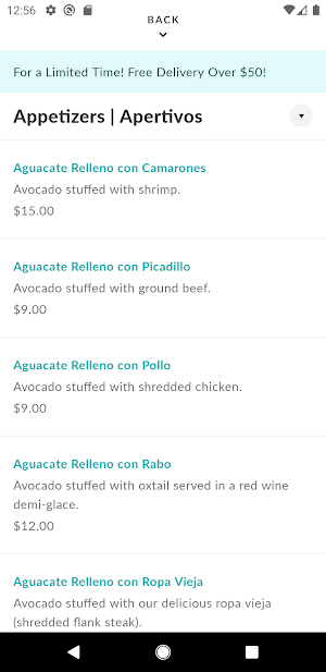 1958 Cuban Cuisine Screenshot 2