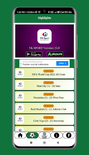 YK Sport Screenshot 2