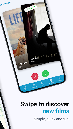 Popcorn: Movies & TV Watchlist Screenshot 1