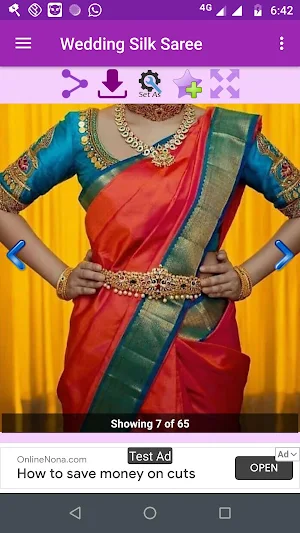 Wedding Silk Saree Gallery Screenshot 3