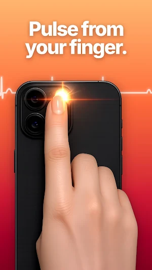 Pulsometr - Heart Rate Monitor Screenshot 0