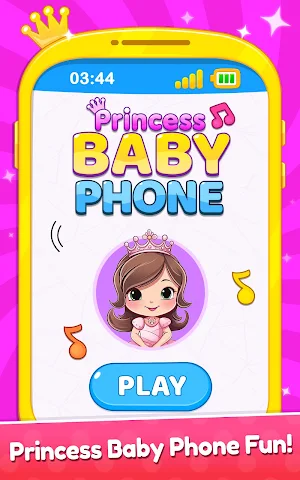 Baby Princess Phone Kids Games Screenshot 0