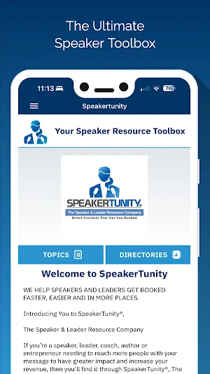 SpeakerTunity Screenshot 1