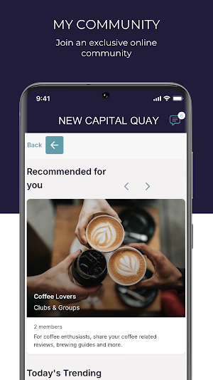 New Capital Quay Resident App Screenshot 3
