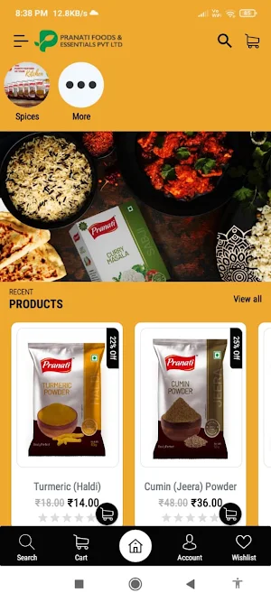 Pranati Masala Screenshot 0