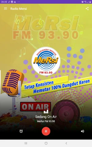 Radio MeRsi FM 93,90 Screenshot 1
