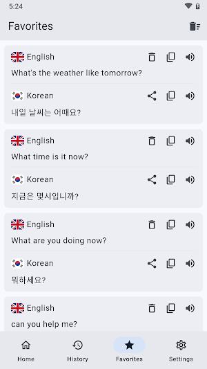 English Korean Translator Screenshot 2
