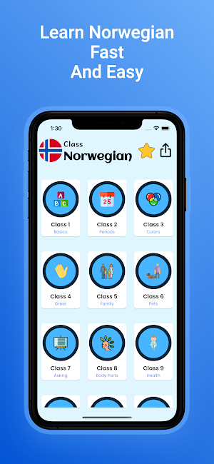 Norwegian Course For Beginners Screenshot 0