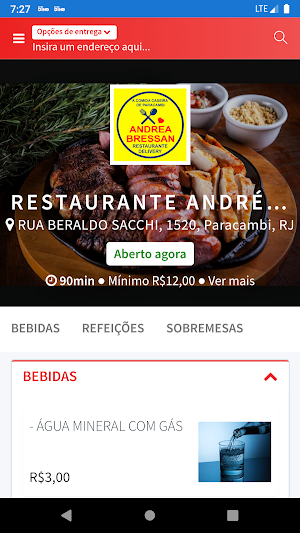 Restaurante Andrea Bressan Screenshot 0
