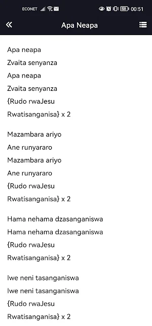 Eastlea Tabernacle Songbook Screenshot 3