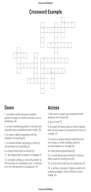 Crossword Maker Gold Screenshot 2