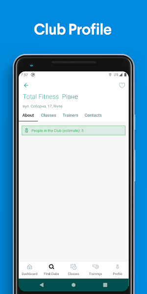 Total Fitness UA Screenshot 1