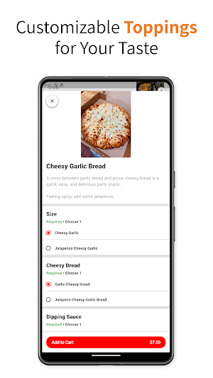 Mavericks Pizza Screenshot 1