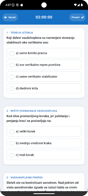 Kviz za ispit ULA - Srpski Screenshot 2