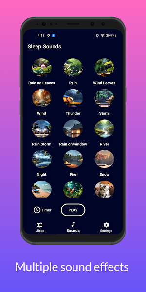 SleepSounds Screenshot 2
