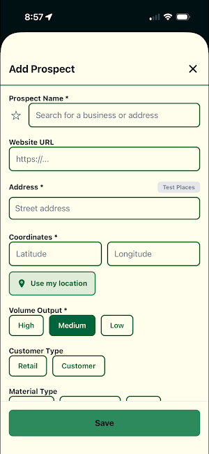 Smith Customers Screenshot 1