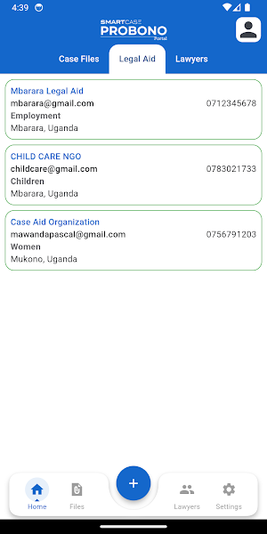 SmartCase Probono Screenshot 2