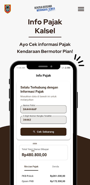 Info Pajak Kalsel Screenshot 1