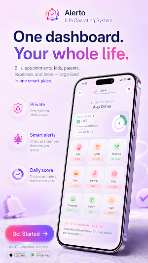 Alerto: Life Operating System Screenshot 0