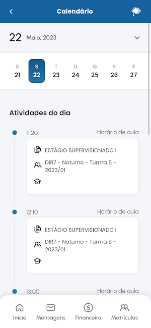 Aluno Processus Screenshot 2