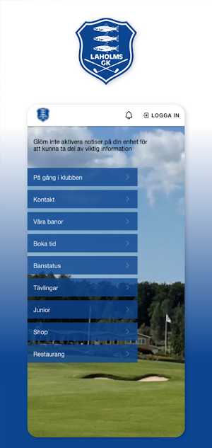 Laholms Golfklubb Screenshot 0
