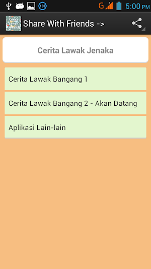 Cerita Lawak Jenaka Screenshot 1