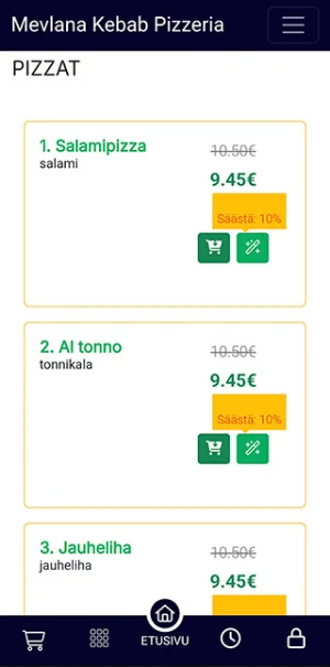 Mevlana Pizzeria Pori Screenshot 1