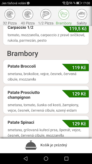 Pizza Papa Cipolla Praha Screenshot 2