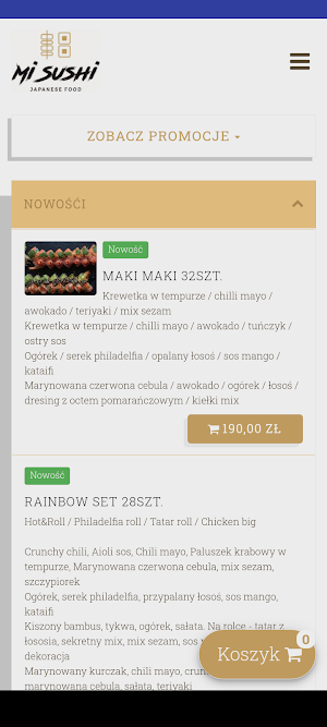 Mi Sushi Screenshot 2