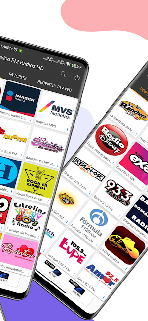 Mexico FM Radios HD Screenshot 1