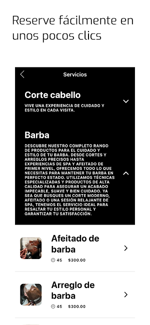 Punto Barber Co. Screenshot 1